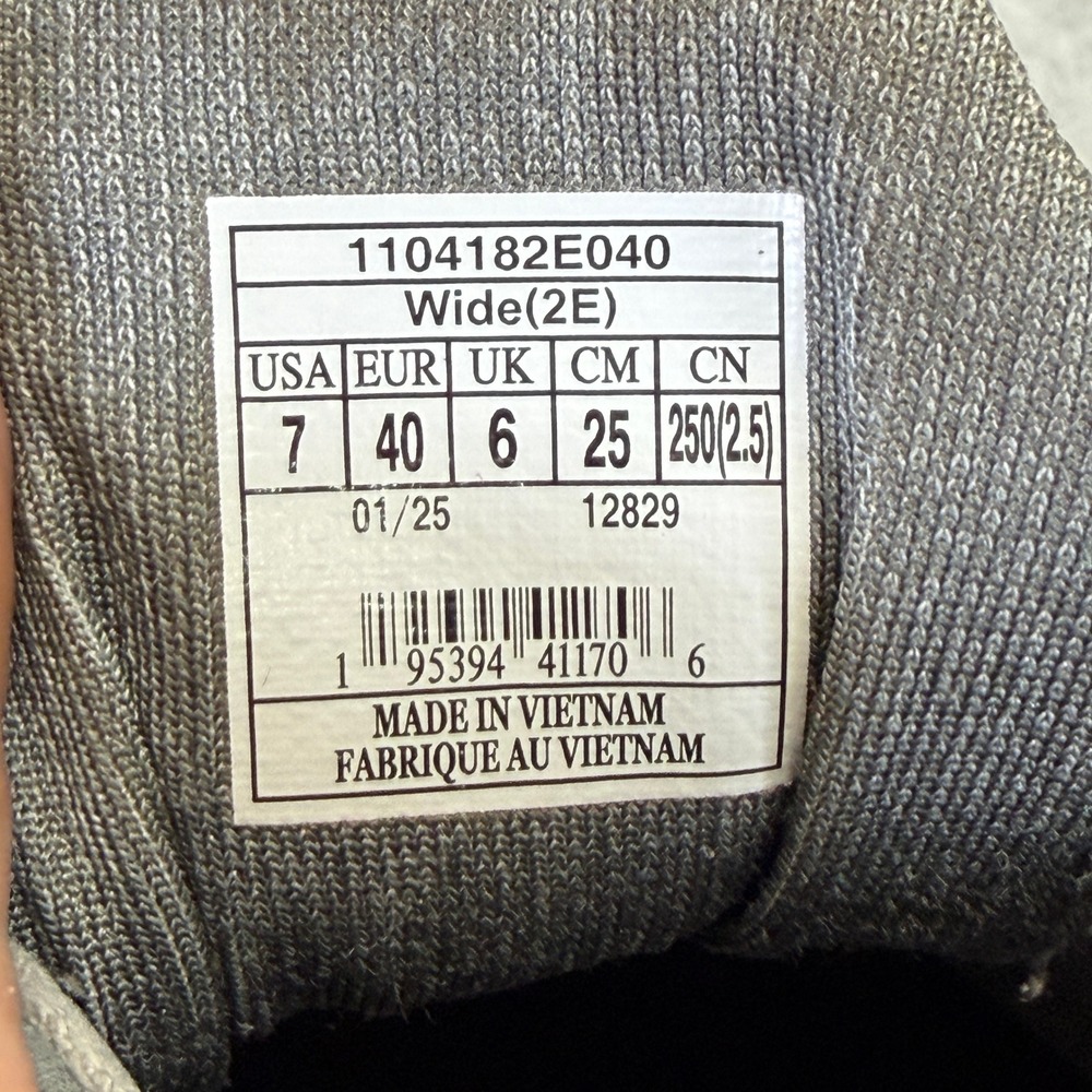 Brooks Ghost Men's Gray and Yellow Running Shoes - Picture 9 of 10